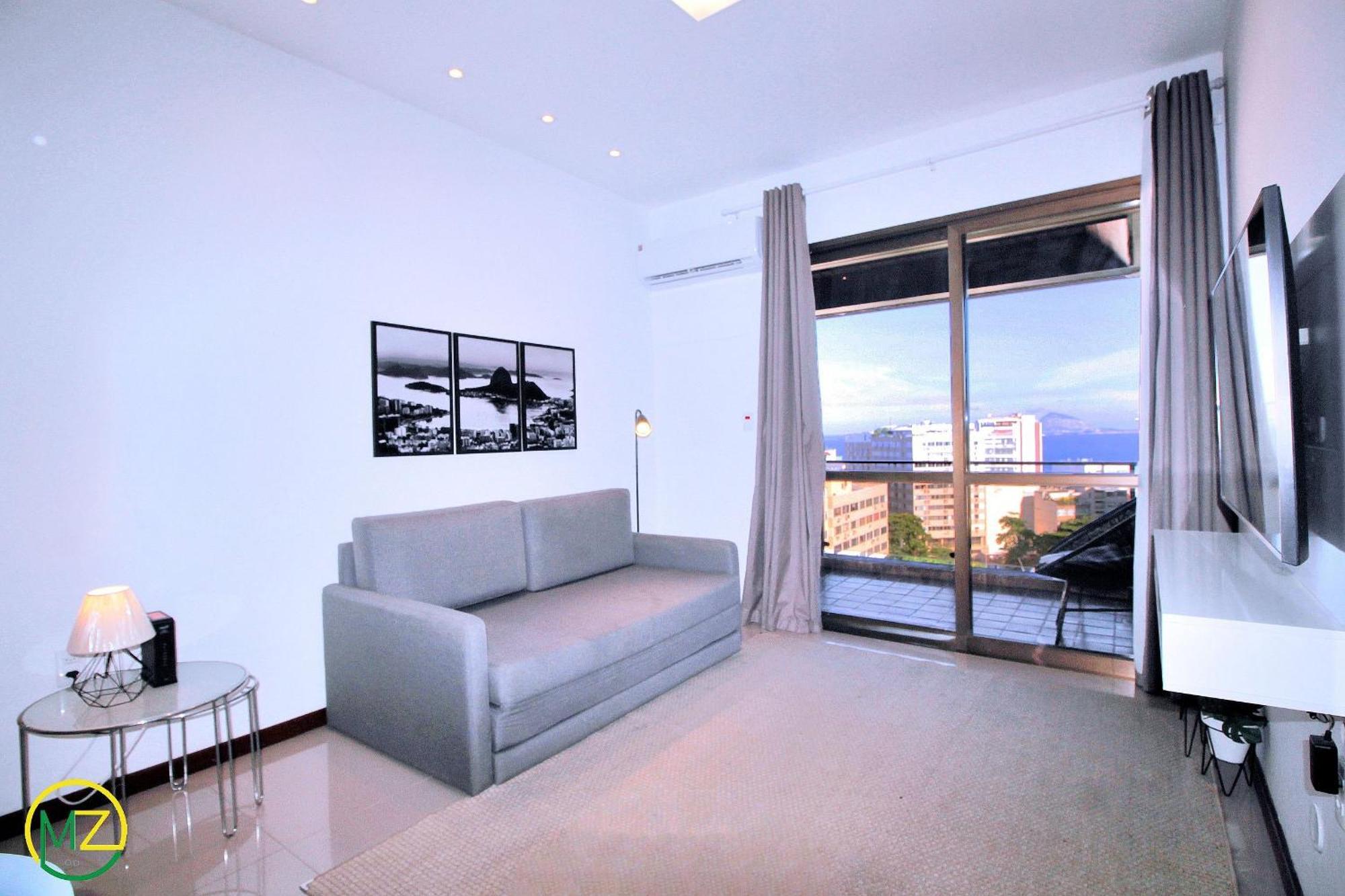 Incrivel Sala E Quarto Com Varanda Em Ipanema Rio de Janeiro Exteriör bild